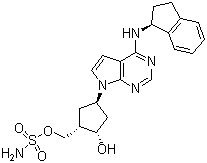 MLN 4924 molecular structure (CAS 905579-51-3)