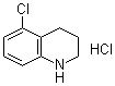 structure of CAS# 90562-33-7, 5-Chloro-1,2,3,4-tetrahydroquinoline hydrochloride