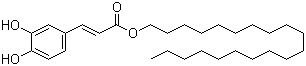 structure of CAS# 905726-67-2, 3-(3,4-Dihydroxyphenyl)-2-propenoic acid eicosyl ester