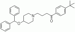 Ebastine molecular structure (CAS 90729-43-4)