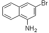 3-Bromo-1-naphthalenamine molecular structure (CAS 90766-34-0)