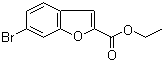 6-Bromo-2-benzofurancarboxylic acid ethyl ester molecular structure (CAS 907945-62-4)