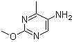 2-甲氧基-4-甲基-5-嘧啶胺分子结构 (CAS 908099-97-8)