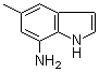 结构式 CAS# 90868-10-3, 5-甲基-1H-吲哚-7-胺