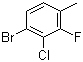 结构式 CAS# 909122-30-1, 4-溴-3-氯-2-氟甲苯