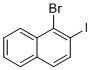 1-Bromo-2-iodonaphthalene molecular structure (CAS 90948-03-1)