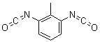 2,6-二异氰酸甲苯分子结构 (CAS 91-08-7)