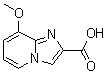 8-甲氧基咪唑并[1,2-a]吡啶-2-羧酸分子结构 (CAS 910122-85-9)