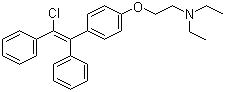 氯米芬分子结构 (CAS 911-45-5)