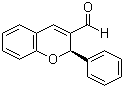 (2R)-2-Phenyl-2H-chromene-3-carboxaldehyde molecular structure (CAS 911107-22-7)