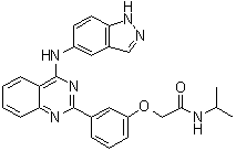 Belumosudil molecular structure (CAS 911417-87-3)