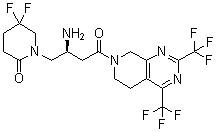 Gemigliptin molecular structure (CAS 911637-19-9)