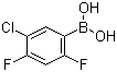 5-Chloro-2,4-difluorophenylboronic acid molecular structure (CAS 911645-24-4)