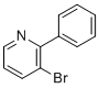 3-Bromo-2-phenylpyridine molecular structure (CAS 91182-50-2)