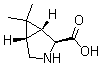structure of CAS# 911835-76-2, (1R,2S,5S)-6,6-Dimethyl-3-azabicyclo[3.1.0]hexane-2-carboxylic acid