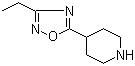 4-(3-Ethyl-1,2,4-oxadiazol-5-yl)piperidine molecular structure (CAS 912761-48-9)