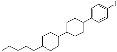 1-Iodo-4-(4'-pentyl[1,1'-bicyclohexyl]-4-yl)benzene molecular structure (CAS 912852-58-5)