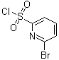 6-Bromo-2-pyridinesulfonyl chloride molecular structure (CAS 912934-77-1)