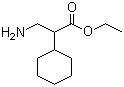 结构式 CAS# 91370-48-8, 3-氨基-2-环己基丙酸乙酯