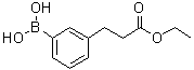 [3-(2-Ethoxycarbonylethyl)phenyl]boronic acid molecular structure (CAS 913835-82-2)
