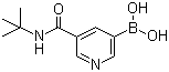 5-(tert-Butylcarbamoyl)pyridine-3-boronic acid molecular structure (CAS 913835-99-1)