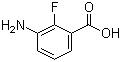 3-Amino-2-fluorobenzoic acid molecular structure (CAS 914223-43-1)