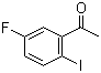 结构式 CAS# 914225-70-0, 2'-碘-5'-氟苯乙酮; 1-(5-氟-2-碘苯基)乙酮