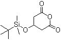 3-(tert-Butyldimethylsilyloxy)glutaric anhydride molecular structure (CAS 91424-40-7)