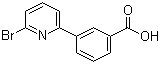 结构式 CAS# 914349-44-3, 3-(6-溴吡啶-2-基)苯甲酸