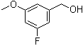 3-Fluoro-5-methoxy-benzenemethanol molecular structure (CAS 914637-27-7)