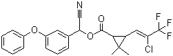 Cyhalothrin molecular structure (CAS 91465-08-6)