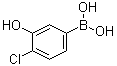 结构式 CAS# 915201-06-8, (4-氯-3-羟基苯基)硼酸