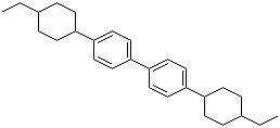 4,4'-Bis(4-ethylcyclohexyl)-1,1'-biphenyl molecular structure (CAS 91538-79-3)