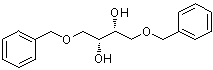 结构式 CAS# 91604-41-0, (+)-1,4-二-O-苄基-D-苏糖醇