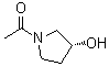 (R)-1-Acetyl-3-pyrrolidinol molecular structure (CAS 916733-17-0)