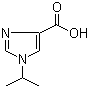 结构式 CAS# 917364-12-6, 1-异丙基-1H-咪唑-4-甲酸