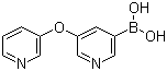 5-(Pyridin-3-yloxy)pyridine-3-boronic acid molecular structure (CAS 918138-36-0)