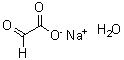 structure of CAS# 918149-31-2, 2-Oxoacetic acid sodium salt hydrate (1:1:1)
