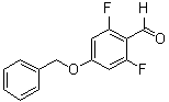 4-Benzyloxy-2,6-difluorobenzaldehyde molecular structure (CAS 918524-93-3)