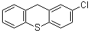 2-氯硫杂蒽分子结构 (CAS 92-38-6)