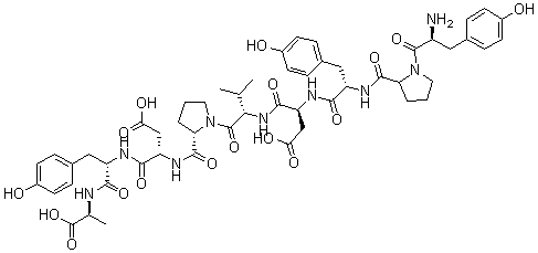 Influenza hemagglutinin (HA) Peptide molecular structure (CAS 92000-76-5)