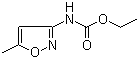 (5-甲基-3-异恶唑基)氨基甲酸乙酯分子结构 (CAS 92087-97-3)