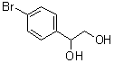 1-(4-Bromophenyl)ethane-1,2-diol molecular structure (CAS 92093-23-7)