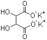 酒石酸钾分子结构 (CAS 921-53-9)