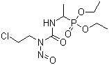 structure of CAS# 92118-27-9, Fotemustine;1-(2-Chloroethyl)-3-(1-diethoxyphosphorylethyl)-1-nitrosourea