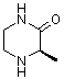 (R)-3-甲基哌嗪-2-酮分子结构 (CAS 922178-61-8)