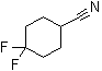 4,4-Difluorocyclohexanecarbonitrile molecular structure (CAS 922728-21-0)