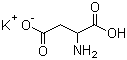 Potassium hydrogen DL-aspartate molecular structure (CAS 923-09-1)