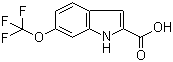 6-Trifluoromethoxy-1H-indole-2-carboxylic acid molecular structure (CAS 923259-70-5)