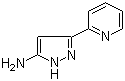 structure of CAS# 92352-29-9, 5-Pyridin-2-yl-2H-pyrazol-3-ylamine